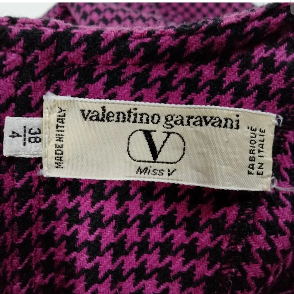 Valentino Garavani Wool Dress Pink